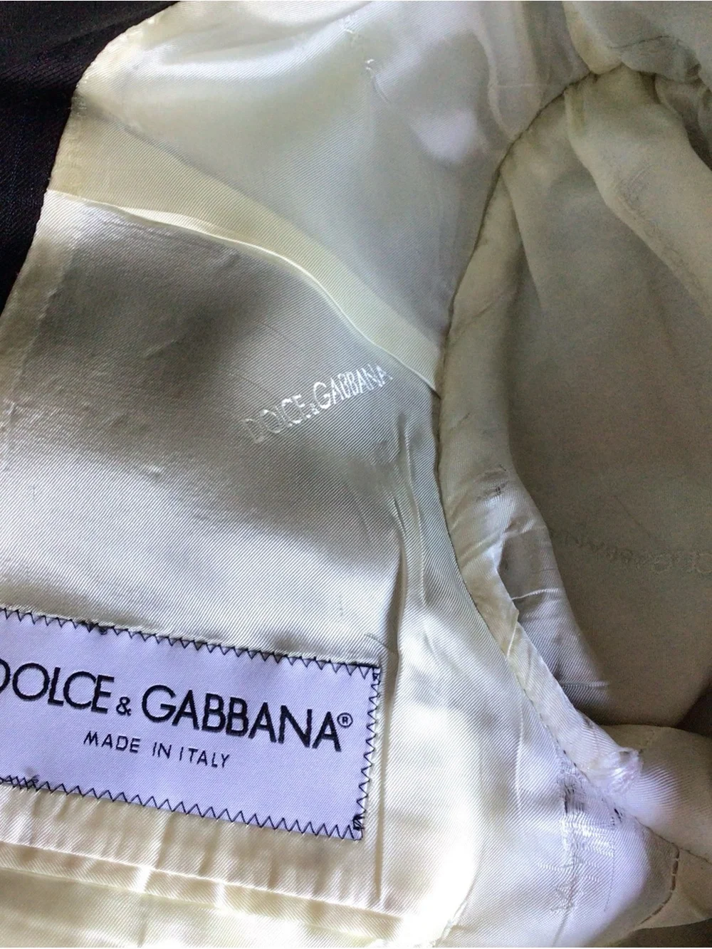 Dolce & Gabbana Men’s 100% Virgin Wool 3-button Blazer Made in Italy